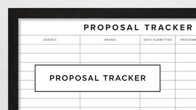 Proposal Tracker