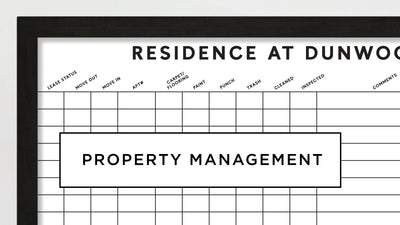 Property Management / Make Ready Board Design Ideas