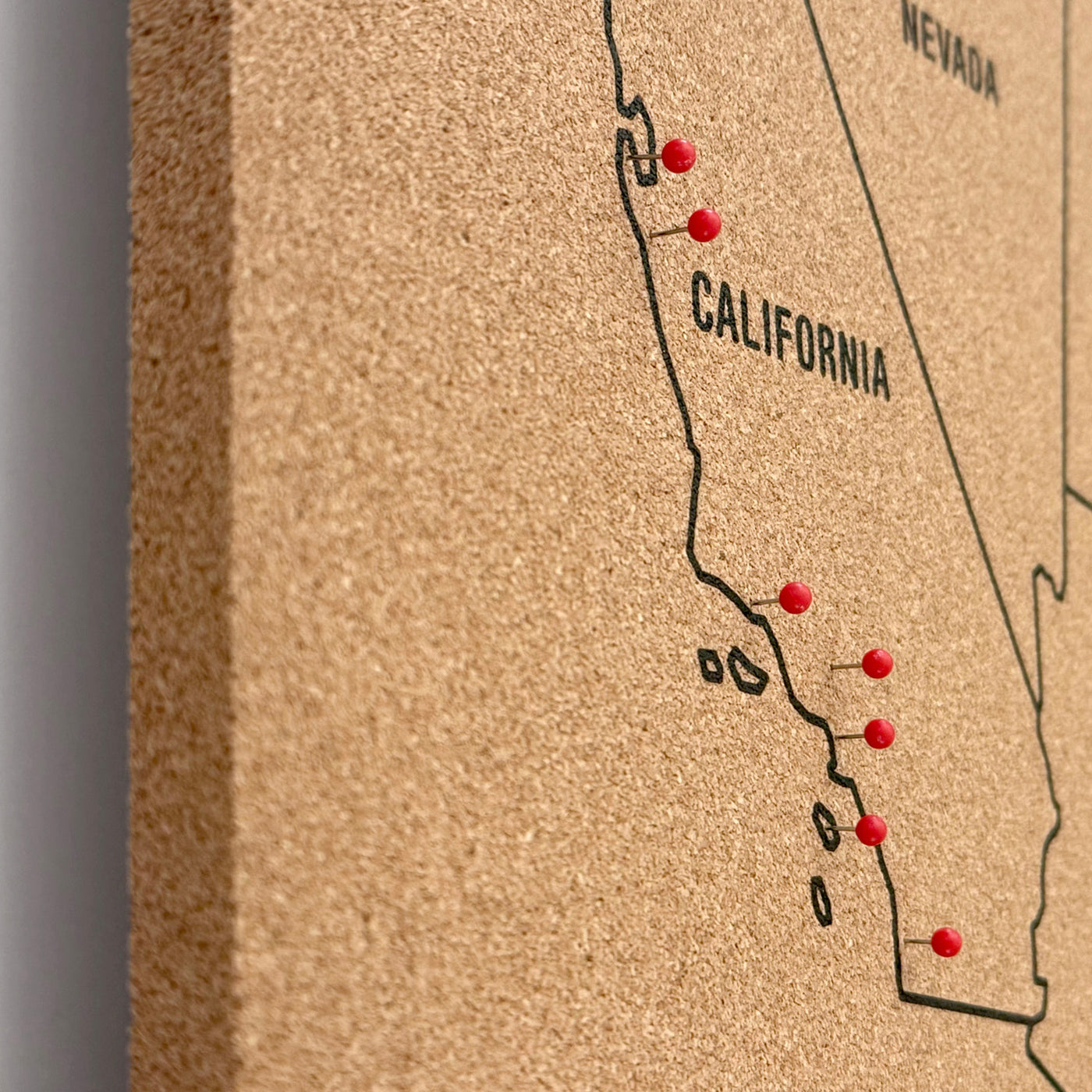 Modern push pins for Map | Airplanes