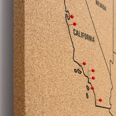Modern push pins for Map | Airplanes