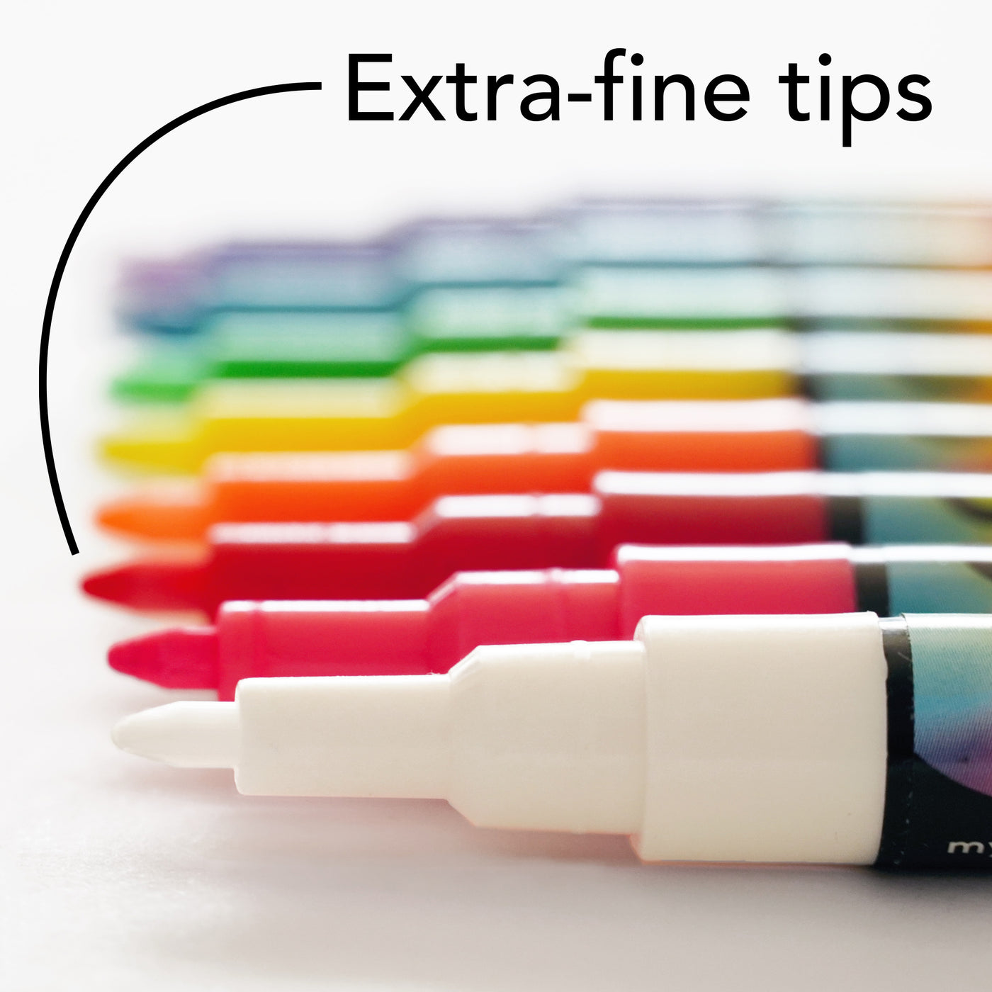 Chalk Ink Colored Markers with EXTRA FINE TIP