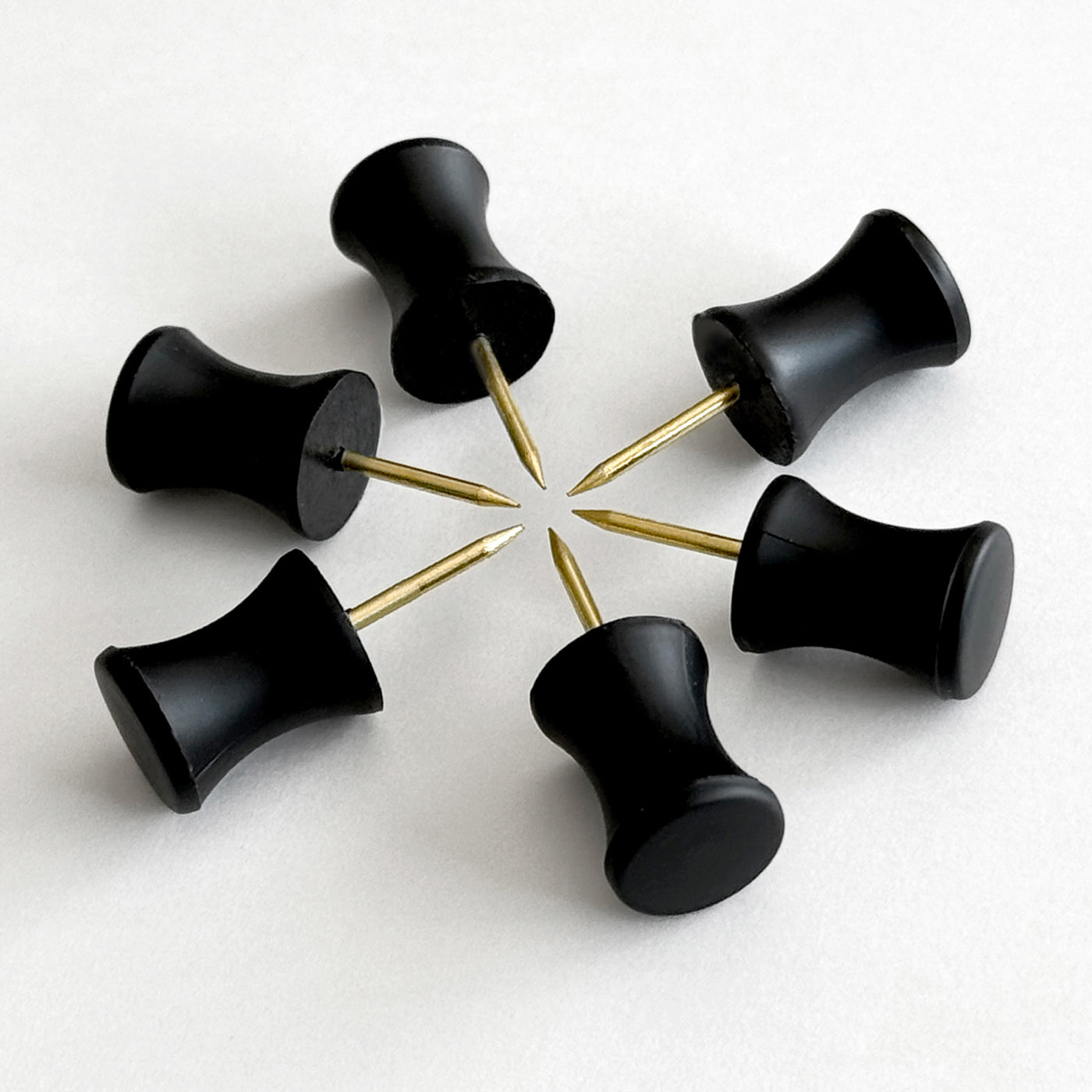 Modern push pins