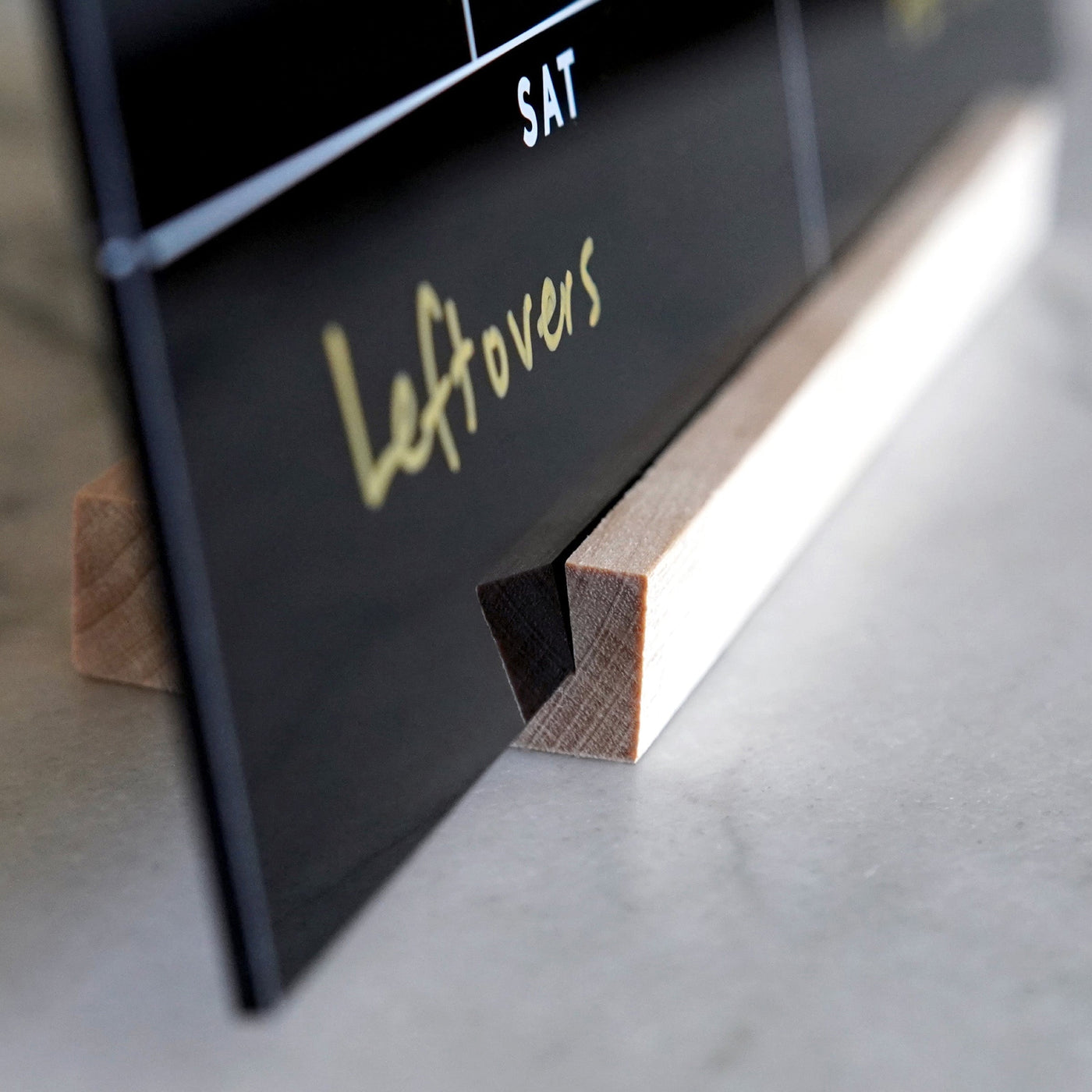 Acrylic Desk Calendar with Wood Stand | Design Your Own