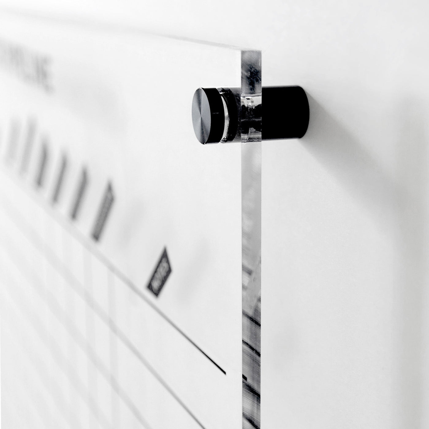 Real Estate Pipeline Acrylic Board with column title stickers