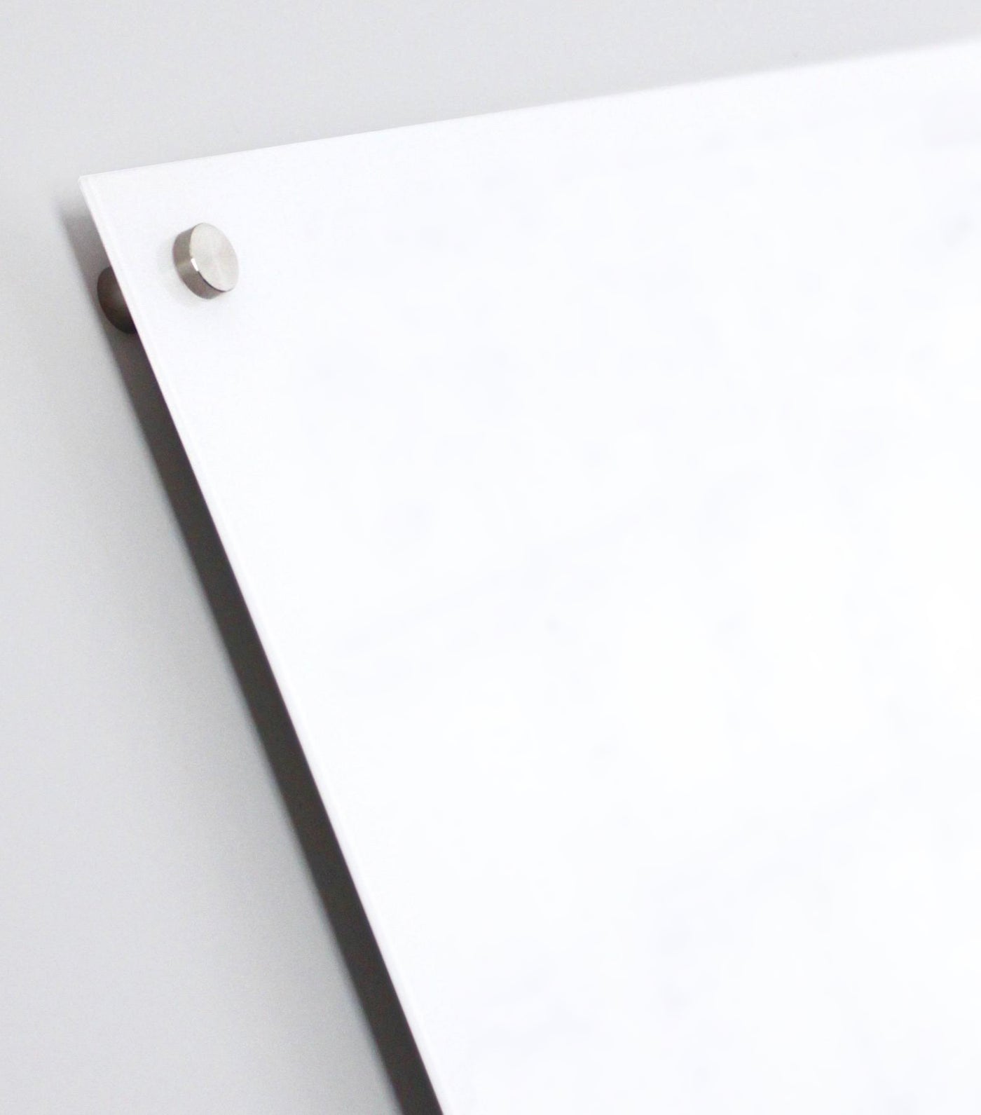 DESIGN YOUR OWN board | Floating White Magnetic Acrylic Board