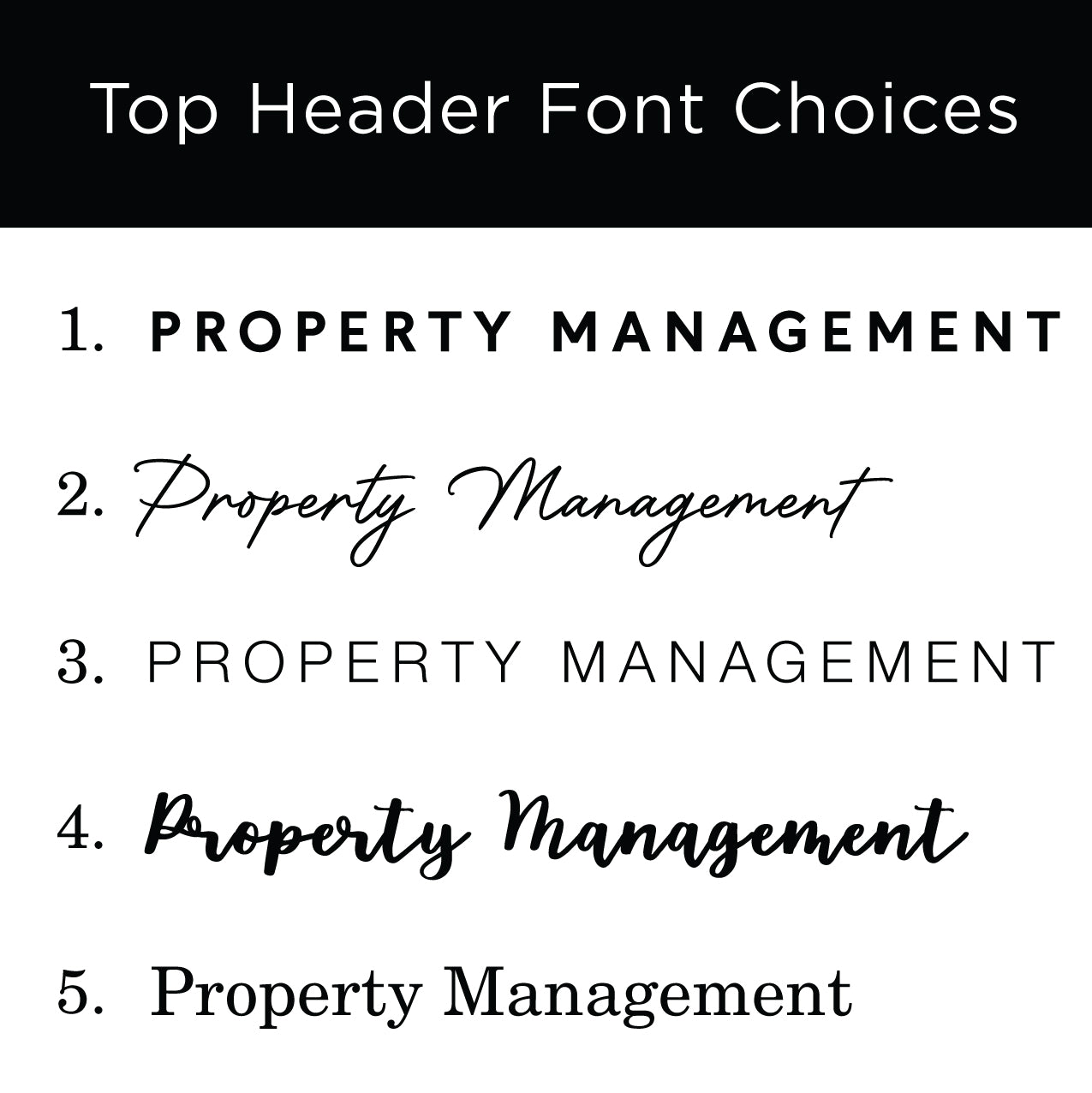 Property Management 2 Columns Clear Acrylic Whiteboard