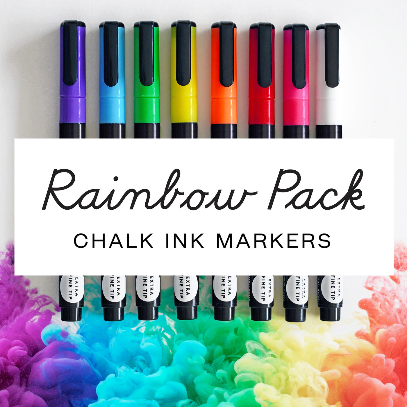 Multi-Colored Chalk Ink Markers with Extra Fine Tip