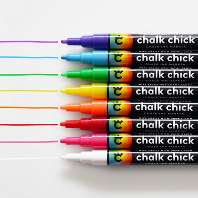 Chalk Ink Colored Marker - fine tip