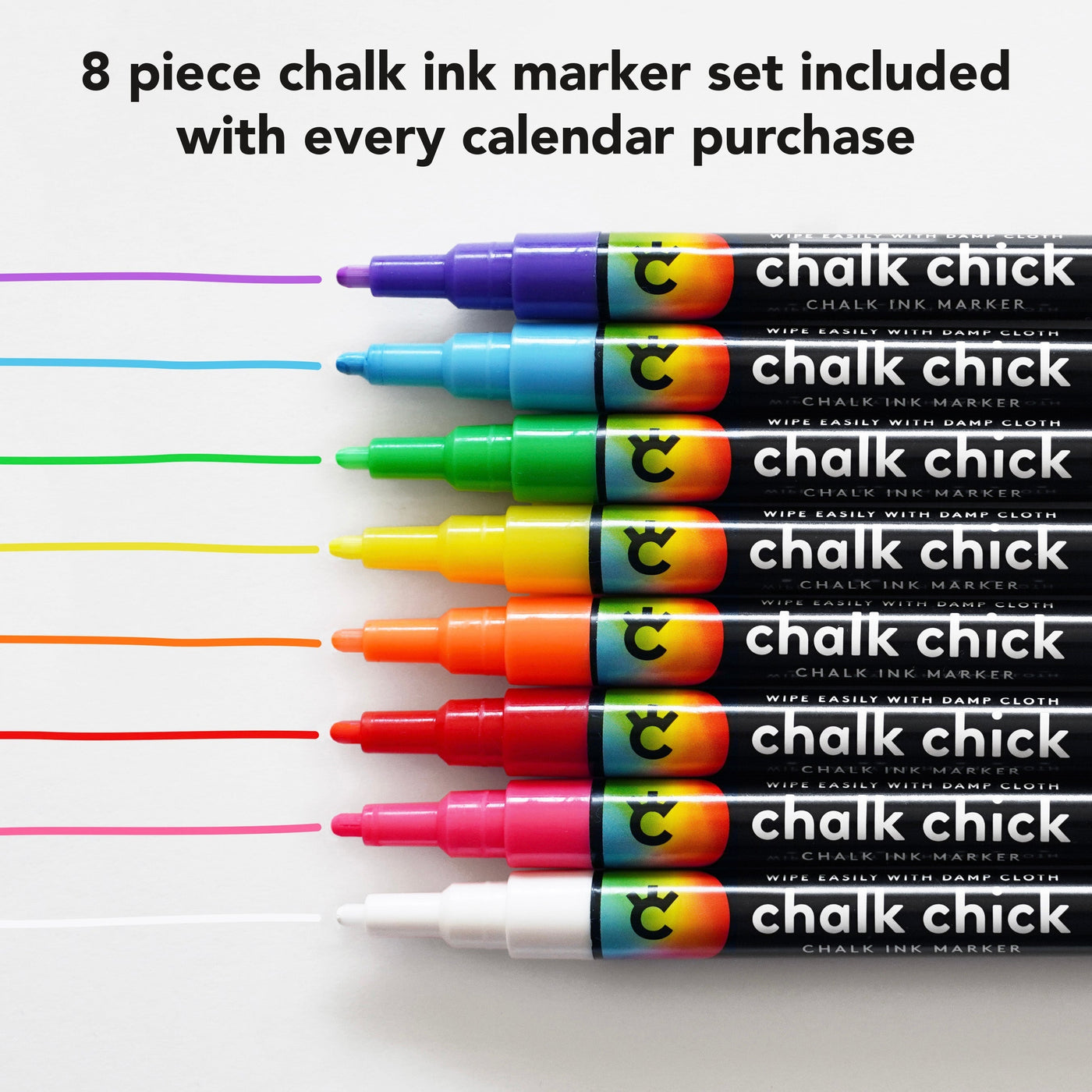 36 X 24 Framed Chalkboard Calendar | #24101