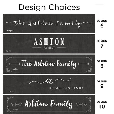 36 X 24 Framed Chalkboard Calendar | #24101