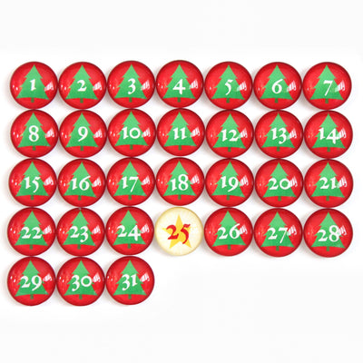 Number Magnets - Christmas!