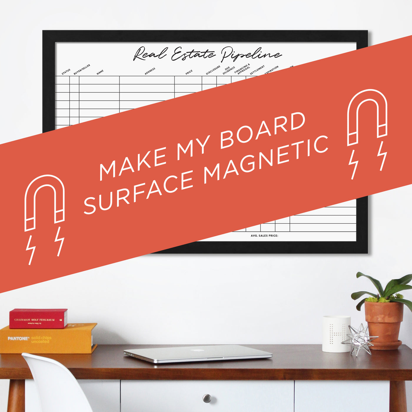 Magnetic surface upgrade - for Framed Boards