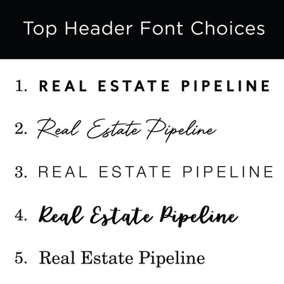 Real Estate Pipeline Acrylic Board - Vertical