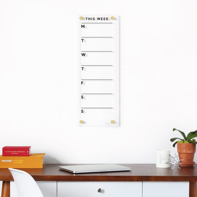 Acrylic Calendar - Dry Erase Calendar for wall