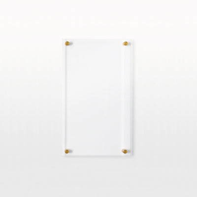 Acrylic memo board